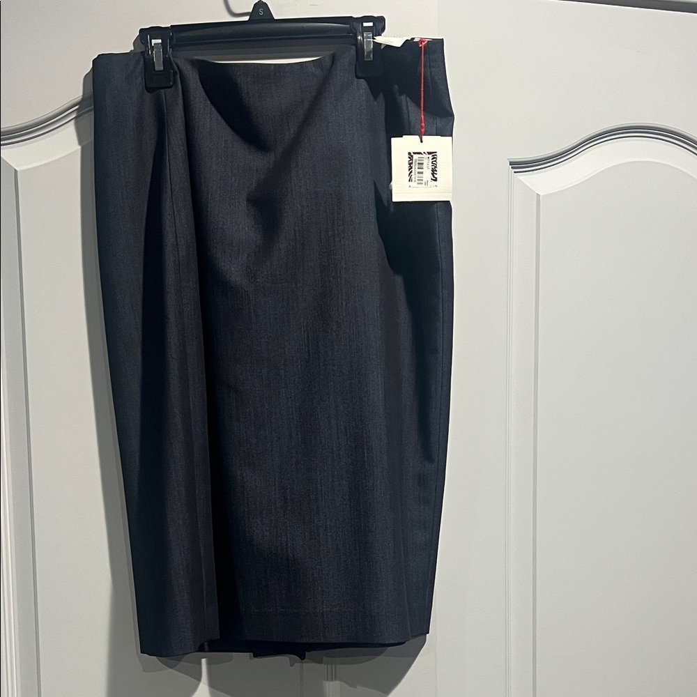 Anne Klein Midnight Blue Pencil Skirt